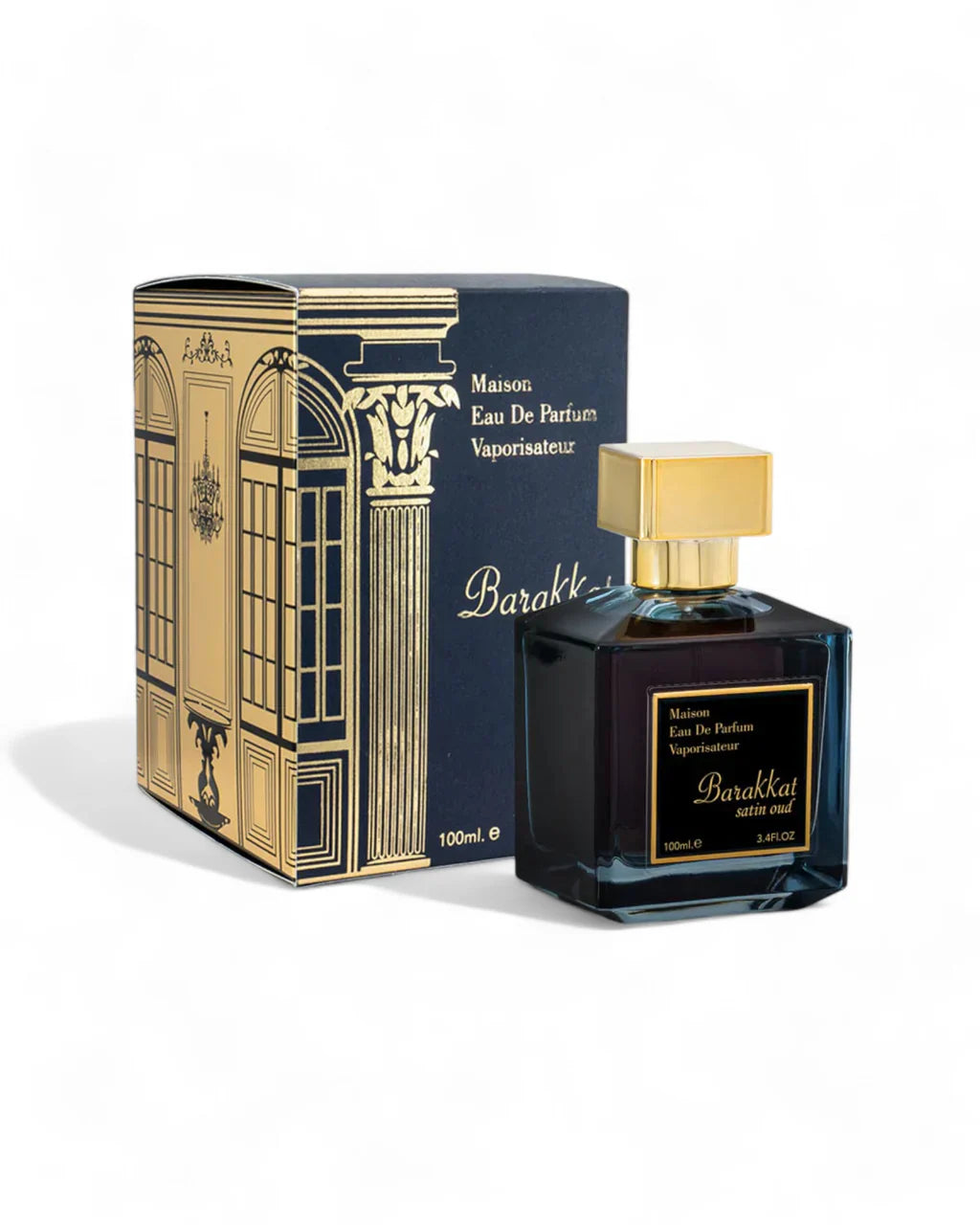Barakkat satin oud men's fragrance