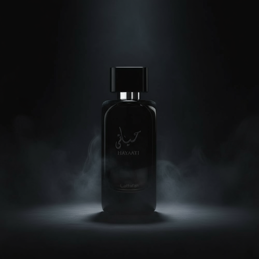 remove the box and move the fragrance to the middle