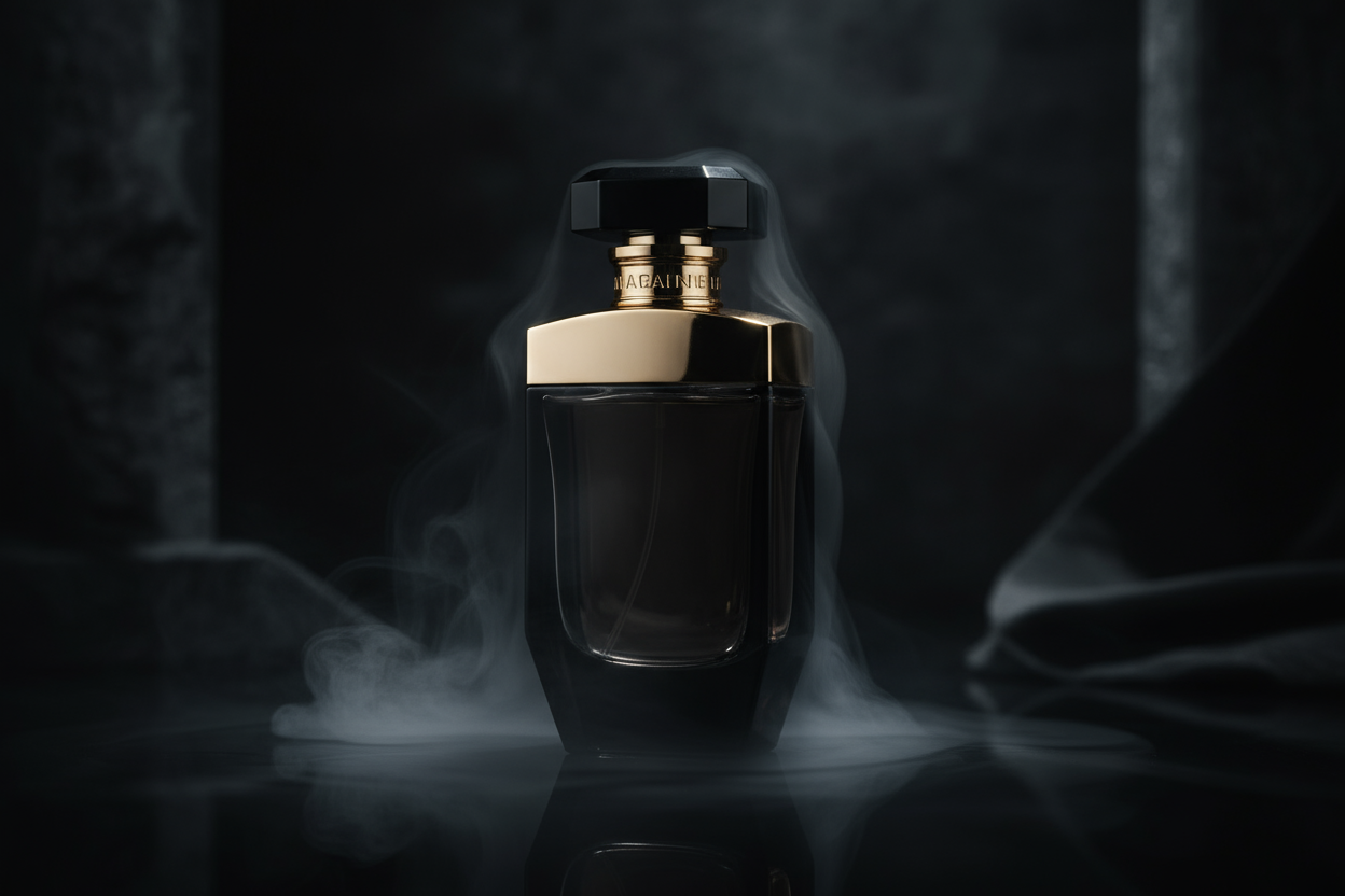 Dark aesthetic cool fragrance image with hd background portrate style