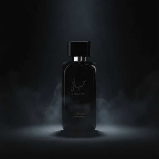 remove the box and move the fragrance to the middle